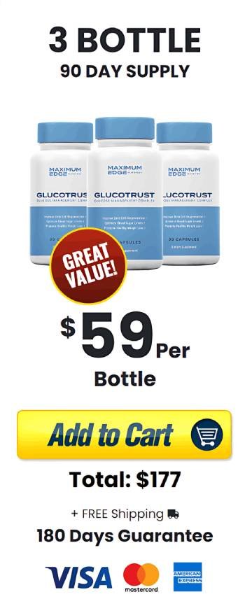 GlucoTrust 3 bottles price